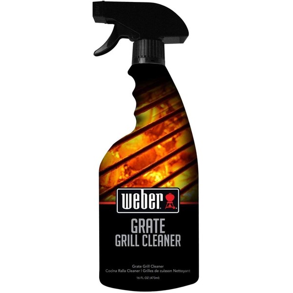 Grill Cleaner Spray - Professional Strength Degreaser - Non Toxic 16 oz Cleanser By Weber Cleaners