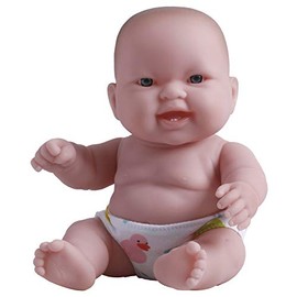 Constructive Playthings 10" Huggable Cultural Baby Doll for Kids- Caucasian