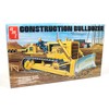 AMT Construction Bulldozer 1:25 Scale Model Kit, White (AMT1086)