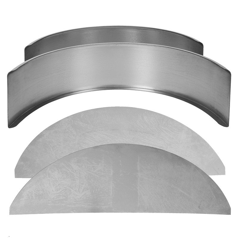 ECOTRIC Round Trailer Fenders W/Fender Backs 32-1/8"x 9-1/8" x 14-3/8"Fit
