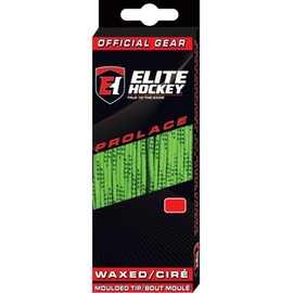Elite Hockey Prolace Waxed Hockey Skate Laces (Lime Green, 120")