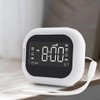CLSSLVVBN Digital Display Vibration Bed Clock for Student Dormitory with