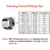 Feelers 304 Stainless Steel Cast Pipe Coupling Fitting, Female Coupler
