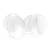 Door Knob Wall Shield, Transparent Round Soft Rubber Wall Protector