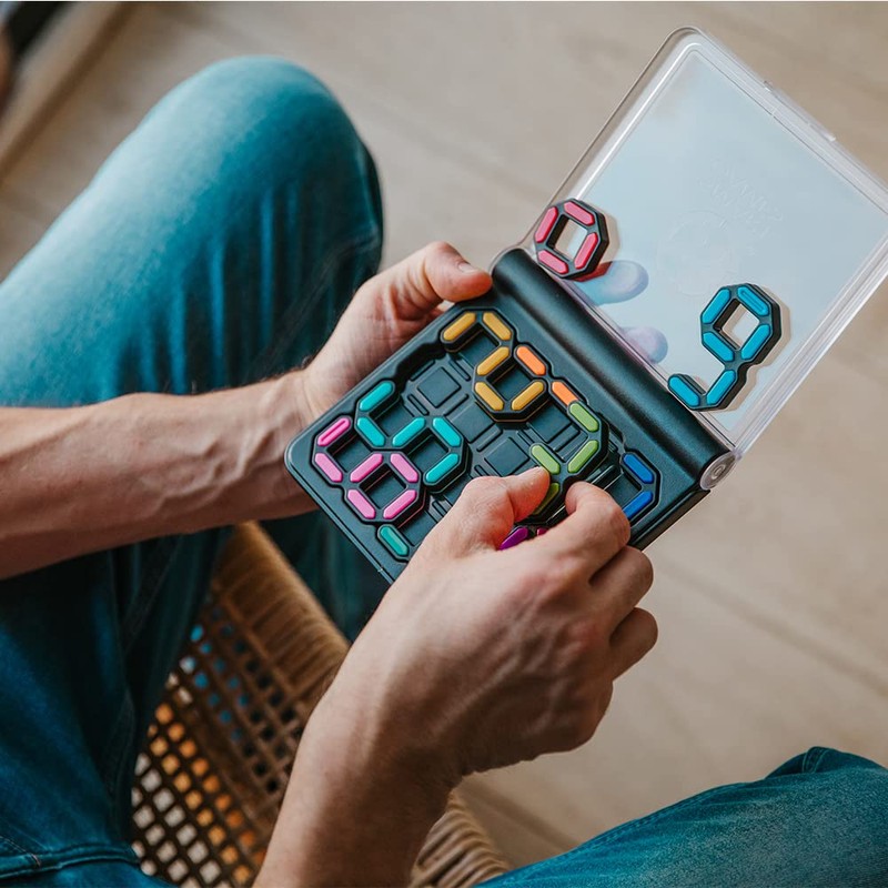 smart games - IQ Digits, Puzzle Game with 120 Challenges,