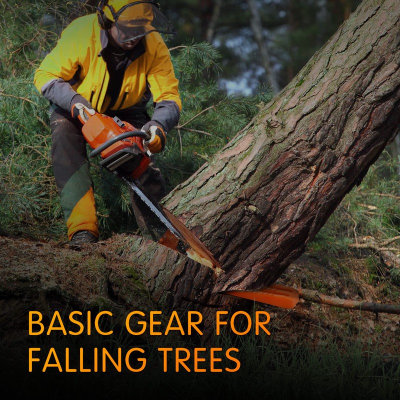 NEO-TEC 6 Pack Tree Felling Wedges, Chainsaw Wedges, 5.5"+8" Tree