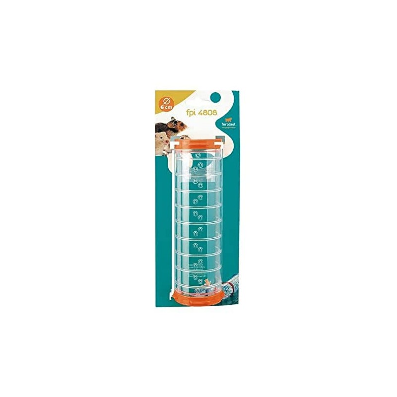 Ferplast Juguete FPI Straight Space Tunnel Hamster Mouse Tube, 8"
