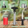 Newness Pineapple Corer with Knife, [Upgraded, Electric & Manual] Stainless