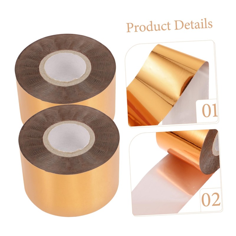 SEWACC 1 Roll Hot Stamping Foil Rolls DIY Heat Transfer