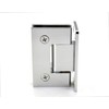 MONT HARD Chrome Shower Hinge - Square Full Back Plate,