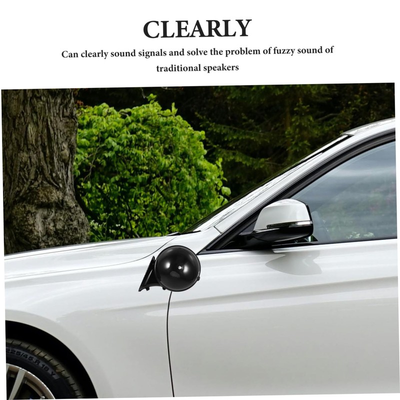 ULTECHNOVO Single Tone Snail Horn for Car Truck and Motorcycle
