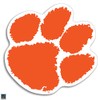 Clemson Paw Logo Auto Vinyl Decal (6")