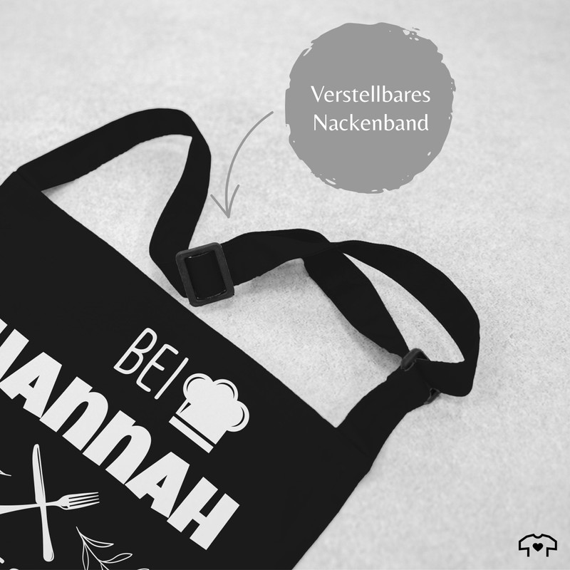 Geschenk mit Namen personalisiert by Shirtracer - Apron - Cooking