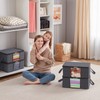 Lifewit Clothes Storage Bag Foldable Storage Bin Closet Organizer with
