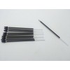Pack of 10 Black Ink Ballpoint Pen Refills by Janrax