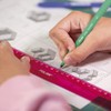 Milan Juego de dibujo flexible de 4 piezas, regla de