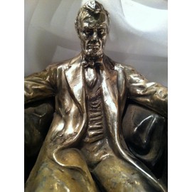 Pacific Giftware PTC 8.13 Inch Abraham Lincoln Washington DC Memorial Statue Figurine