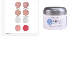 Star Nail T3 Fibergel Classic 2 oz (Opaque Nude)