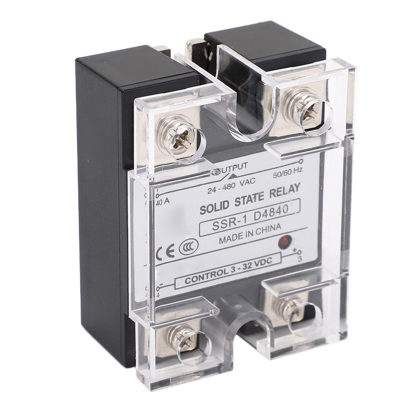 Solid State Relay SSR Industrial Systems 40A DC to AC