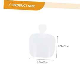 200Pcs Press Toenails DIY Fake Toe Nail Kit with Transparent Natural Color Tips Detachable Toenail Patches for Salon Home Use for Nail Art Lovers