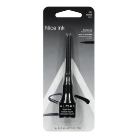 Delineador Para Ojos Almay Bli Liquid Eyeliner Black Color Negro