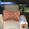 GAOLAOSY 2PCS Car Neck Pillow, Soft Comfortable Headrest Pillow with