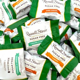 Gourmet Sugar-Free Chocolate Caramel Assortment - 16oz (1lb) Made with Stevia Extract, Guilt-Free Indulgence for Health-Conscious Chocolate Lovers