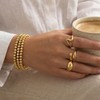 Conjunto de joyería floral llamativo que incluye collar de cadena