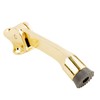 National Hardware N184-259 V238 Kickdown Door Stop in Brass,4 Inch