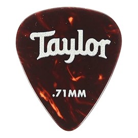 Taylor Celluloid 351 Picks Tortoise Shell 0.71mm 12-Pack