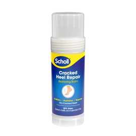 Scholl Severe Cracked Heel Repair Restoring Balm, to repair Very Dry and Cracked Heels, Intensely Moisturising for Healthy Feet with 25% Urea, Epsom Salts and Essential Oils