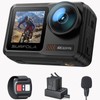 Surfola Action Camera, 4K 60FPS Underwater Camera, Waterproof Camera, 32.8
