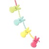 The Bridge Collection 4' Pastel Marshmallow Bunny Garland - Easter