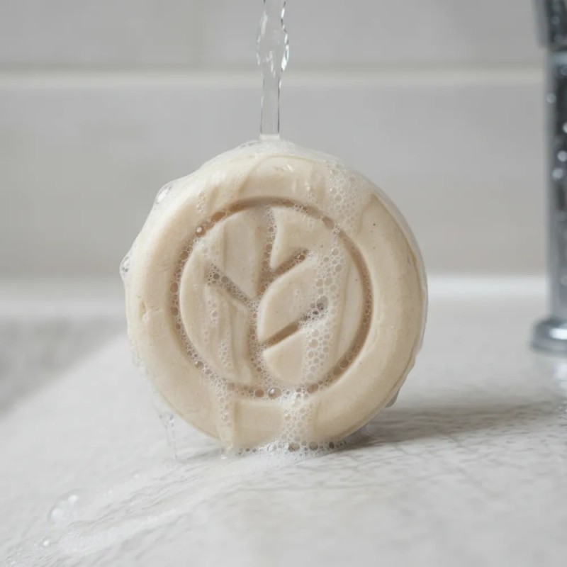Shampoo Solido Orgánico Vegano, No Parabenos Siliconas O Lss Brillo