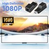 OIHCAZ HDMI to RJ45 Extender, 2-Pack HDMI Extender Transmitter and