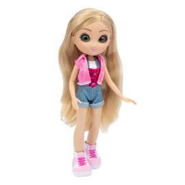 UNIQUE EYES - 25 cm Magic and Deep Eyes, Amy Fashion Doll, for Girls Aged 3 and up, Giochi Preziosi, Multi-Colour