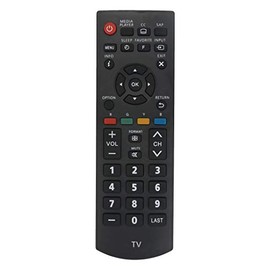 N2QAYB000820 Replace Remote Control Compatible with Panasonic TV TH-42LRU6 TH-32LRU60 TH-42LRU60 TH-65LRU60 TC-L32B6 TC-L32XM6 TH-50LRU70 TH-32LRU70 TH-42LRU70
