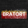 Bratort Metal Sign L 10.5 x 28 cm for the