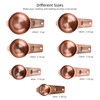 IFFMYJB Copper Measuring Cups and Spoons Set, 20-Piece Stainless Steel