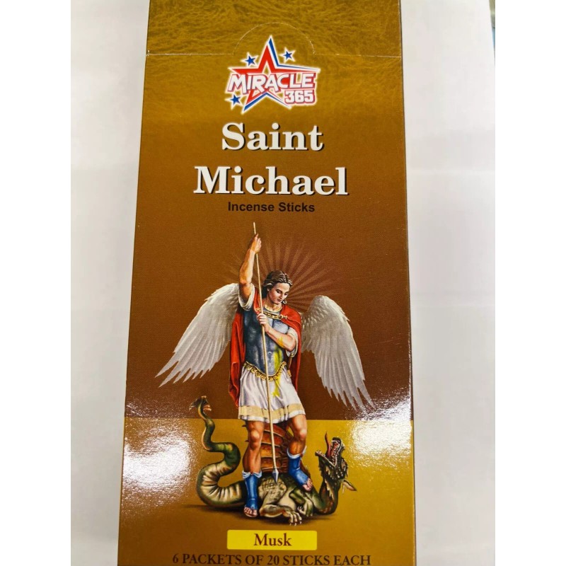 MAGIC MANTRA INCENSE STICKS FOR ST MICHAEL (SAN MIGUEL) BOX