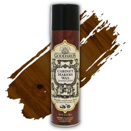 Goddard's Cabinet Makers Wax Spray, Wood Furniture Polish, Conditioner and Dust Cleaner with Bees Wax and Lemon Oil, Shine & Stain Protection, 12 oz