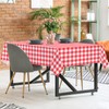 Kopokita 2 Pack Red Gingham Tablecloth, 54 x 108 Inches