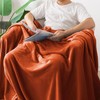 Oxford Homeware Fleece Blanket Sofa Throw Cuddly Reversible Soft Throws