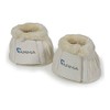 Shires ARMA Fleece Over Reach Boots - White Full