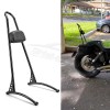 21ST Detachable Black Backrest Sissy Bar for Harley Davidson Dyna