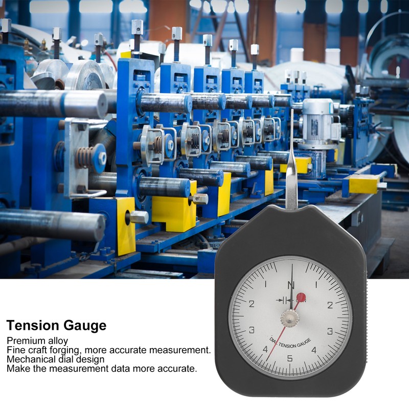 SEN‑5‑2 Tension Meter Gauge Force Gauge Tension Meter Double Needle