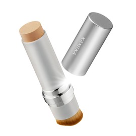 KAMIKA Cool Type Stick Foundation SPF 50 PA++++ Cooling Sensation, Integrated Brush, All-in-One Base, Sunscreen, Beige 1 Piece