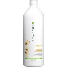 Biolage Acondicionador SmoothProof Controla la Humedad y Da Suavidad, Desenreda y Elimina el Frizz Para Cabello Rebelde y con Frizz Vegano 1L
