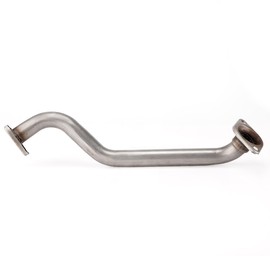 Kucaruce Stainless Steel Front Exhaust Pipe Compatible with 2006-2011 Honda Civic 1.8L and 2006-2011 Honda Civic Hybrid 1.3L-Include Gasket and Bolt kit HC02