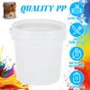 AKOLAFE 8 Pack Small Paint Bucket for Painting 1 Quart